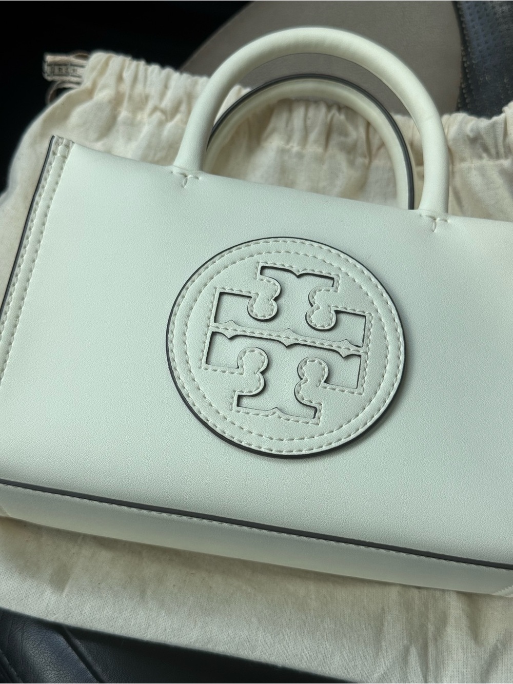 Tory Burch ELLA BIO MINI TOTE with Signature Logo